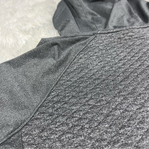 Columbia | Grey Quilted Front Pullover Hoodie Woman’s Large - Picture 9 of 11